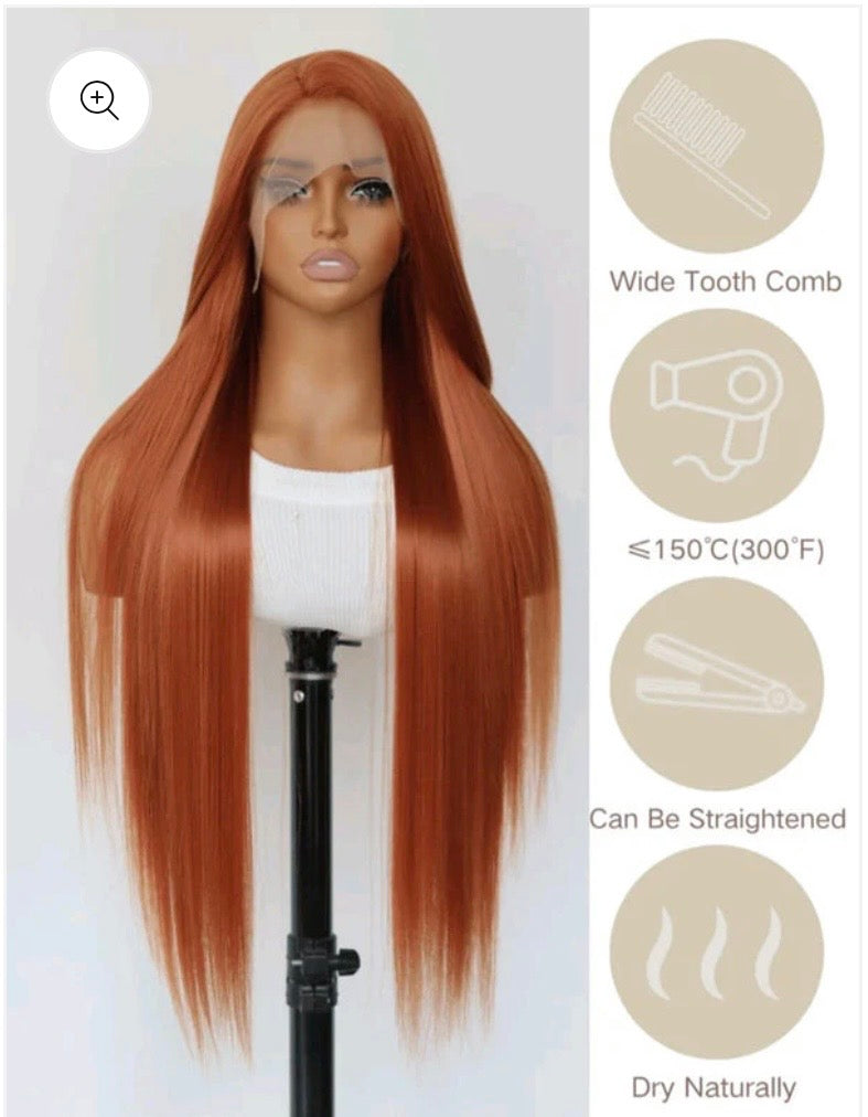 Dark Orange Baddie - 32”