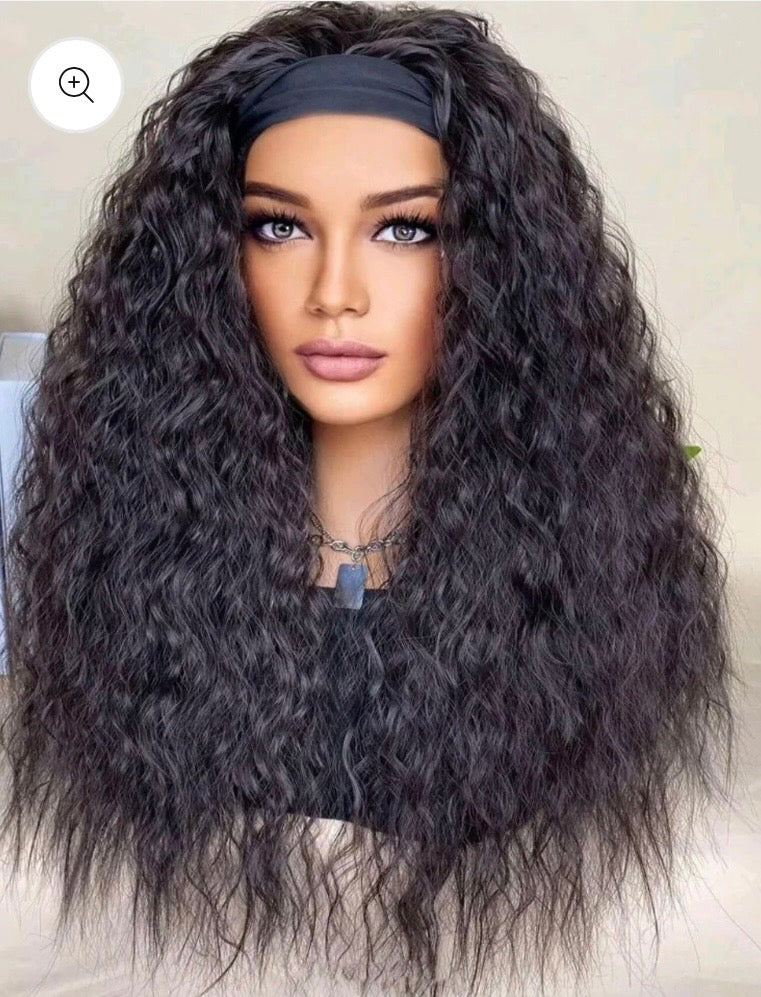 Curly Headband Wig - 20”
