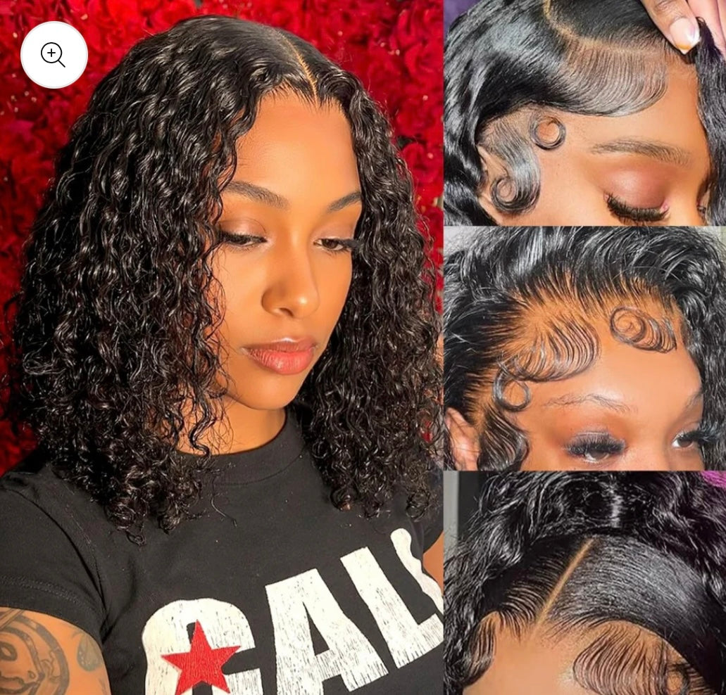 5*5 Glueless Curly Wig