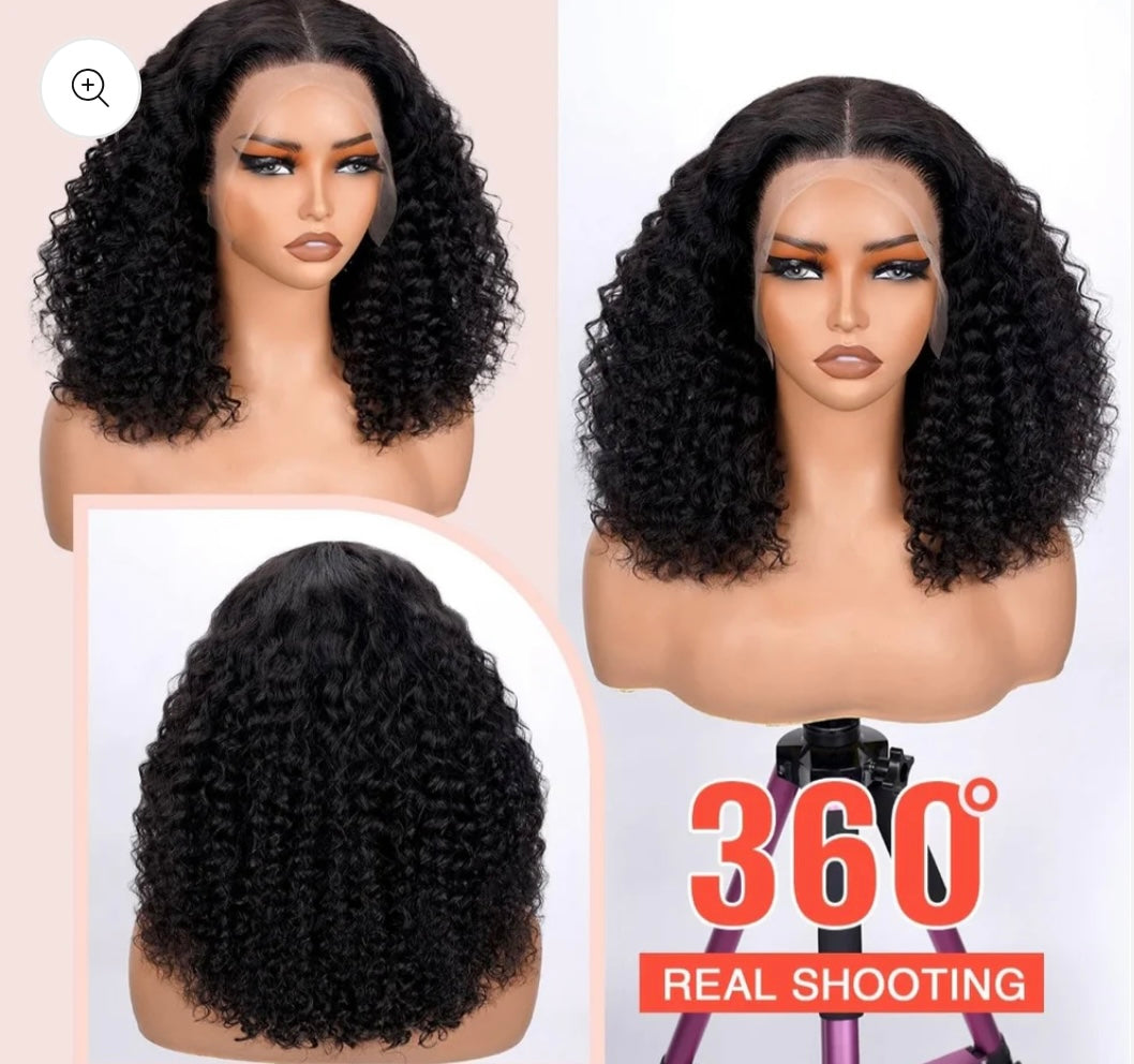5*5 Glueless Curly Wig