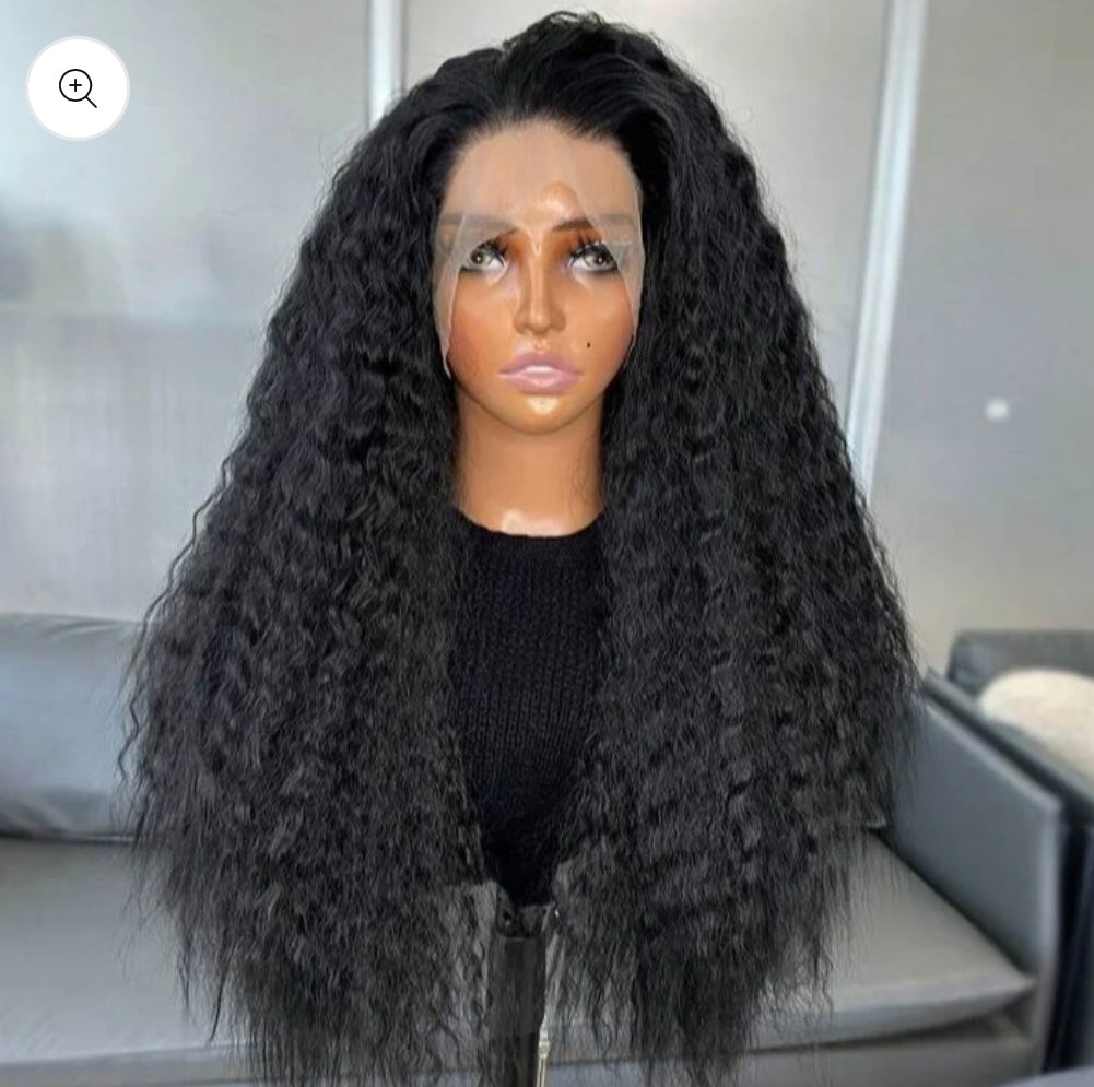 Long Wavy Water Kanekalon Heat Resistant Wig - 30”